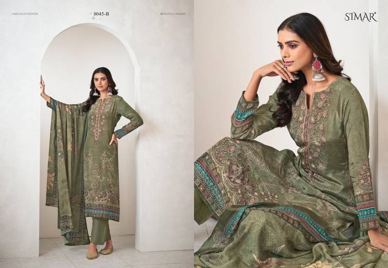 Glossy Simar Pankh Designer Digital Printed Salwar Suit