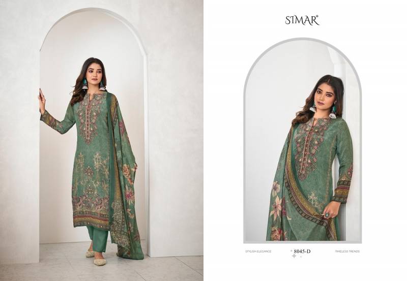 Glossy Simar Pankh Designer Digital Printed Salwar Suit