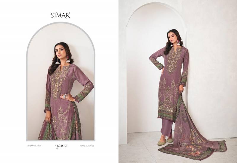 Glossy Simar Pankh Designer Digital Printed Salwar Suit