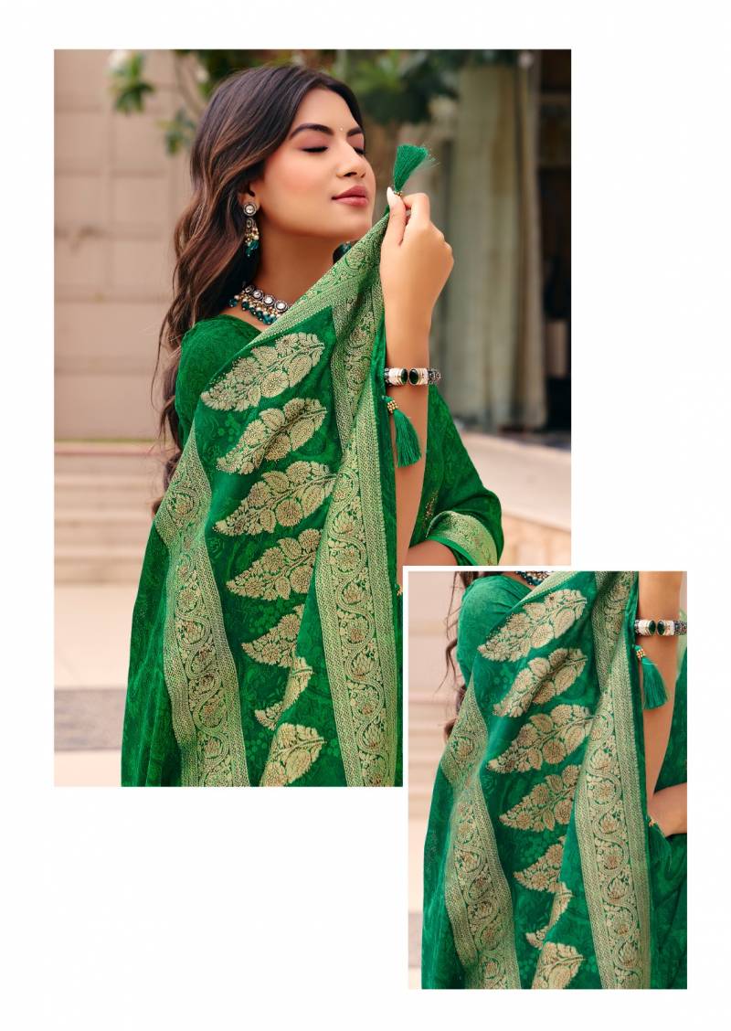 Stavan Purnima Georgette Fancy Saree Collection