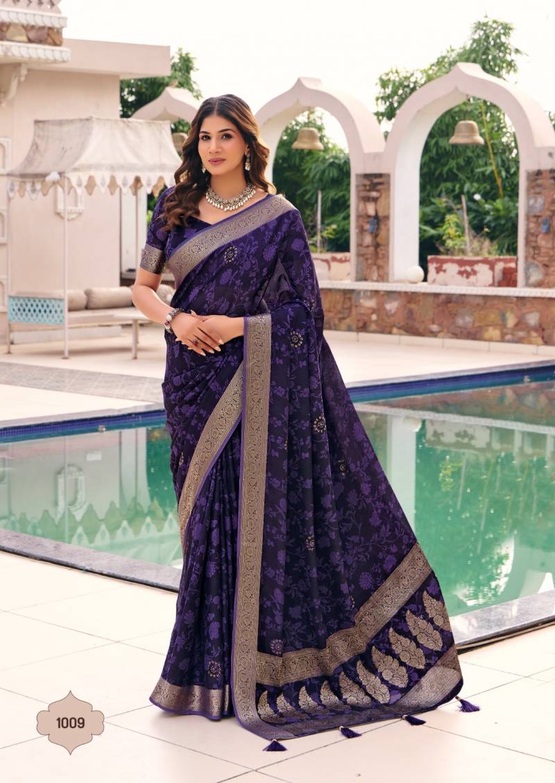 Stavan Purnima Georgette Fancy Saree Collection