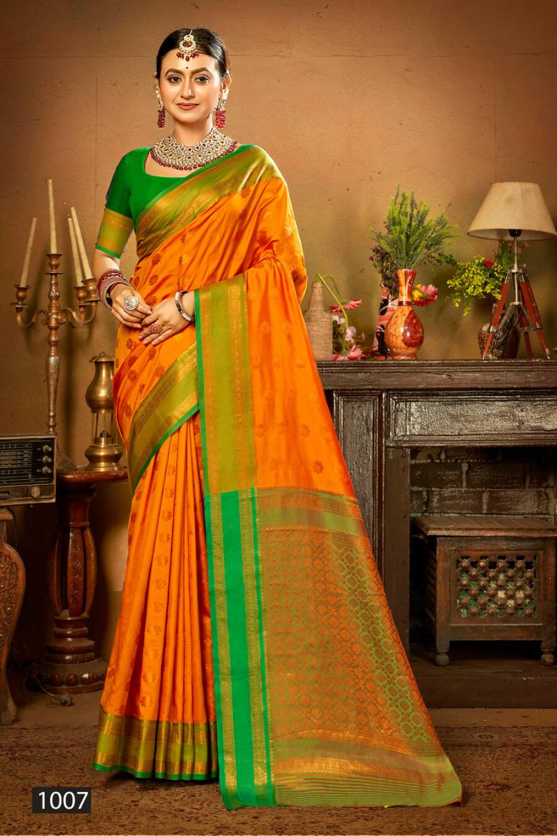 Saroj Madhulekha Silk Vol 1 Traditional Soft Silk Saree Collection