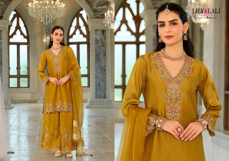 Lily And Lali Tara Silk Embroidery And Handwork Readymade Collection