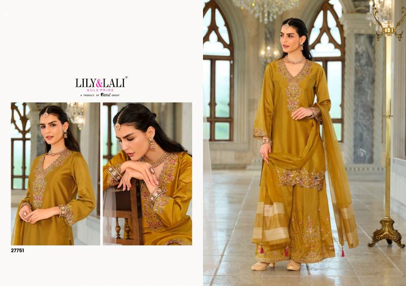 Lily And Lali Tara Silk Embroidery And Handwork Readymade Collection