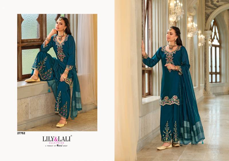 Lily And Lali Tara Silk Embroidery And Handwork Readymade Collection
