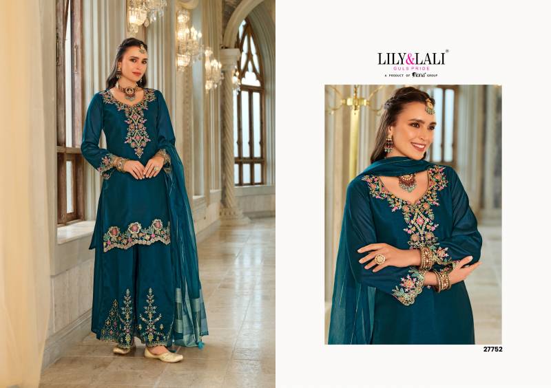 Lily And Lali Tara Silk Embroidery And Handwork Readymade Collection
