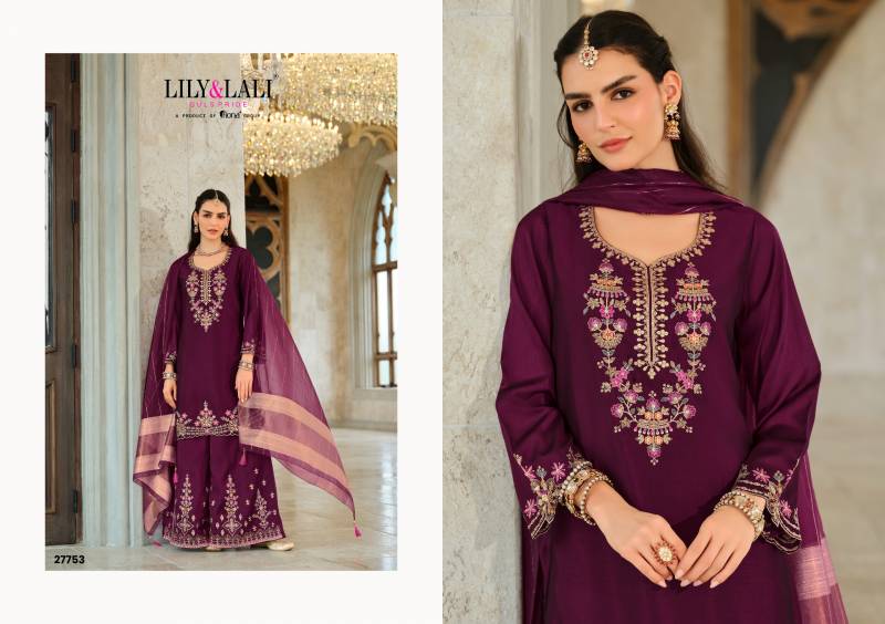 Lily And Lali Tara Silk Embroidery And Handwork Readymade Collection