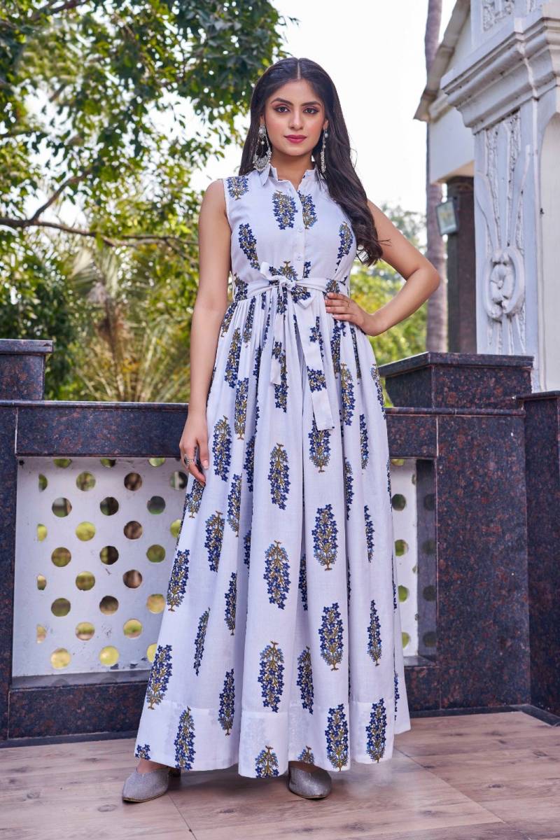 Ctz Kamala Cotton Floral Printed Gown Collection