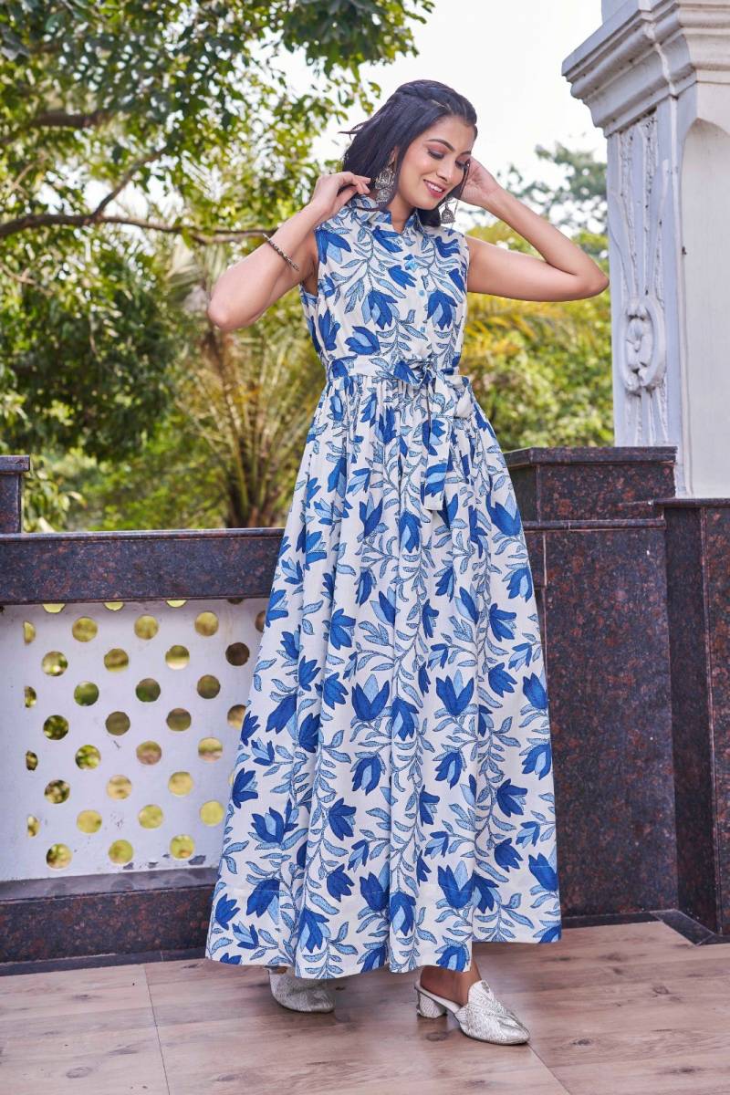 Ctz Kamala Cotton Floral Printed Gown Collection