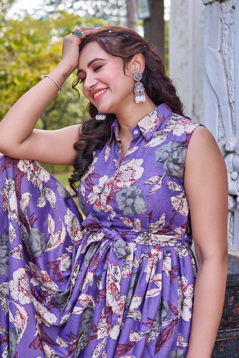 Ctz Kamala Cotton Floral Printed Gown Collection