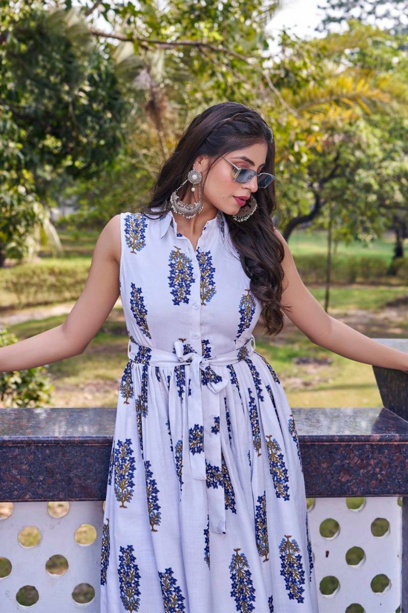 Ctz Kamala Cotton Floral Printed Gown Collection