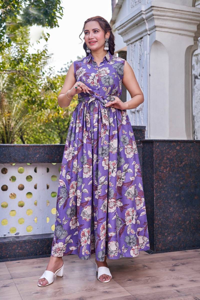 Ctz Kamala Cotton Floral Printed Gown Collection