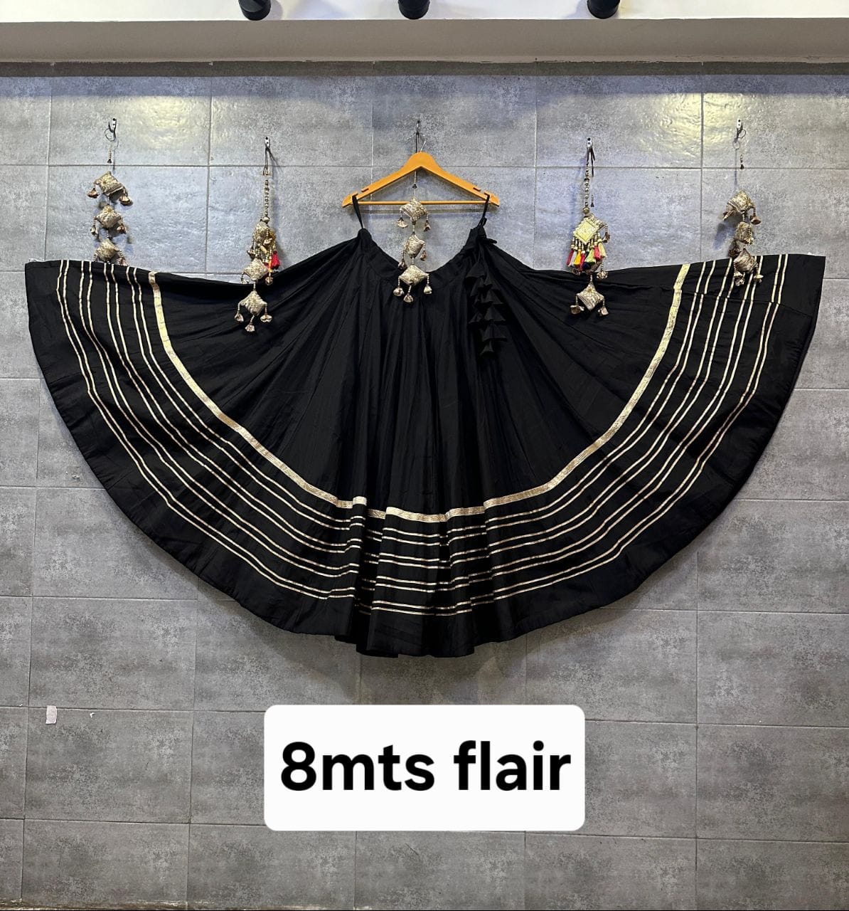 Scmd 05 Roman Silk Heavy Lace And Tassels Lehenga Collection