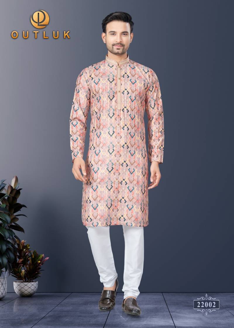 Outluk Wedding Collection Vol 22 Mens Wear Kurta With Pajama