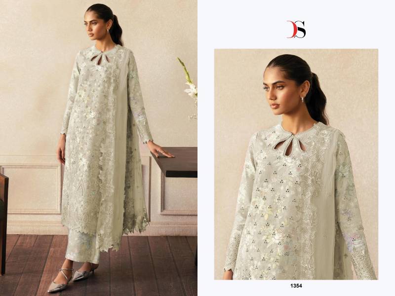 Deepsy Rungrez Chikankari Vol 25 Cotton Embroidery Suits Collection