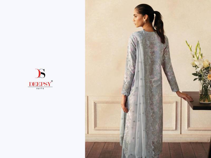 Deepsy Rungrez Chikankari Vol 25 Cotton Embroidery Suits Collection