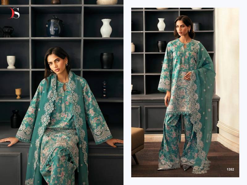 Deepsy Rungrez Chikankari Vol 25 Cotton Embroidery Suits Collection