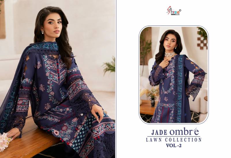 Shree Jade Ombre Lawn Collection Vol 2 Pakistani Suits Collection