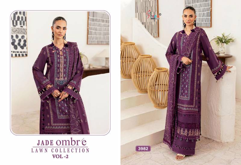 Shree Jade Ombre Lawn Collection Vol 2 Pakistani Suits Collection