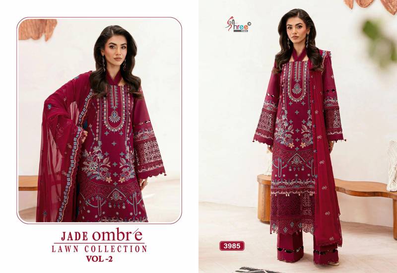 Shree Jade Ombre Lawn Collection Vol 2 Pakistani Suits Collection