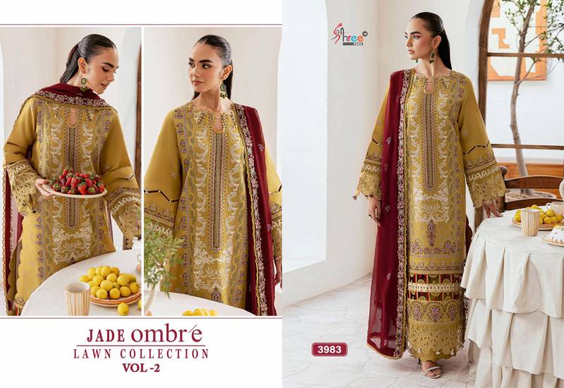 Shree Jade Ombre Lawn Collection Vol 2 Pakistani Suits Collection