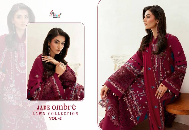 Shree Jade Ombre Lawn Collection Vol 2 Pakistani Suits Collection