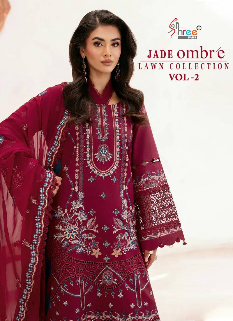 Shree Jade Ombre Lawn Collection Vol 2 Pakistani Suits Collection