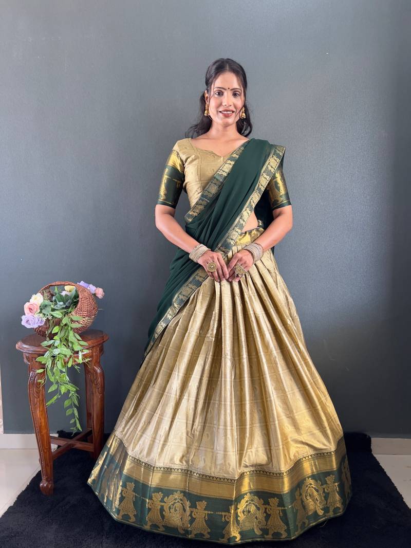 Bt 7120 Cotton Beautiful Silk Lehenga Choli Collection