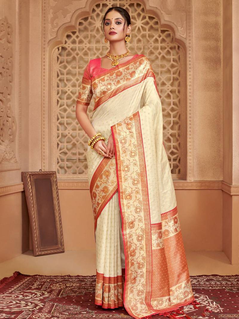 Astita Afreen Designer Banarasi Silk Saree Festival Collection