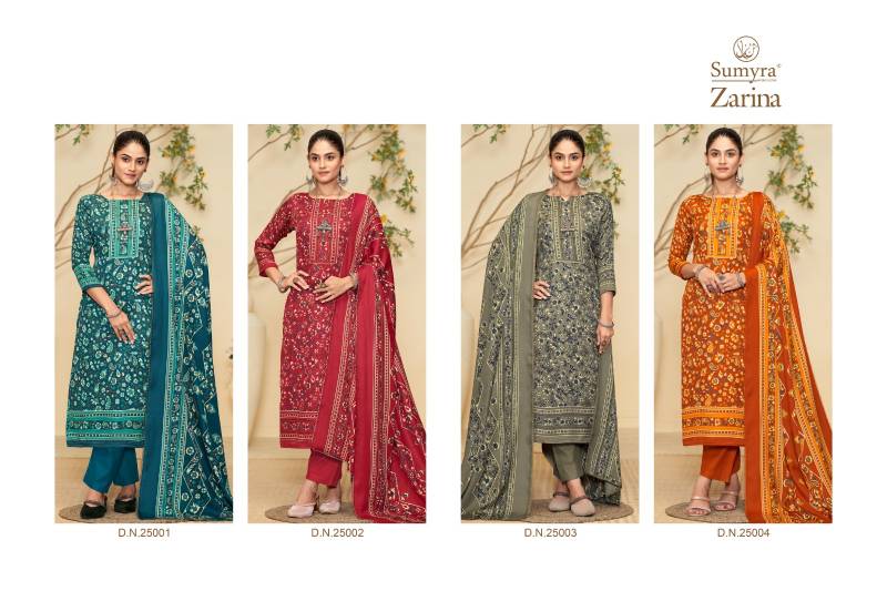 Radhika Sumyra Zarina Designer Dress Material