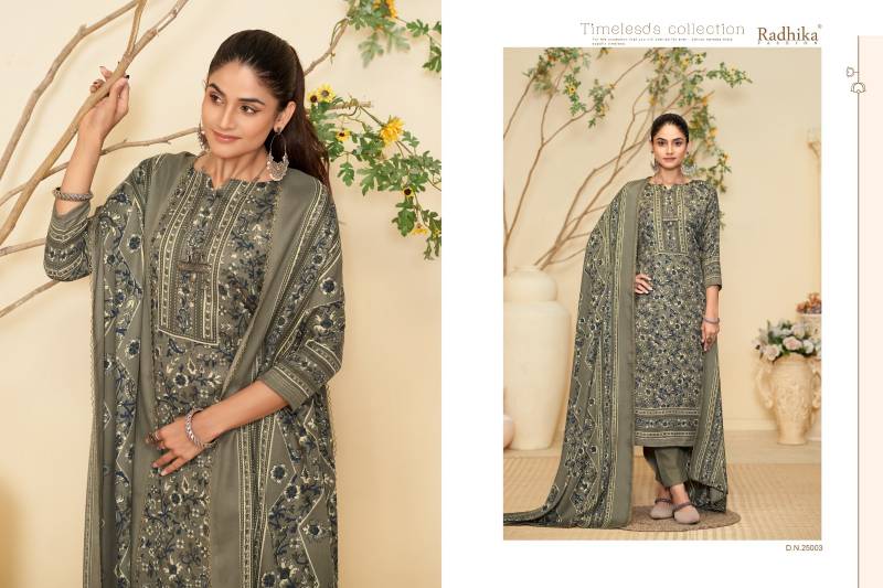 Radhika Sumyra Zarina Designer Dress Material