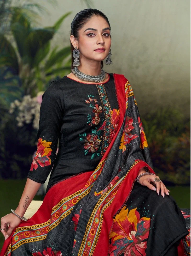 Radhika Sumyra Minan Designer Dress Material
