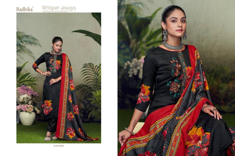 Radhika Sumyra Minan Designer Dress Material