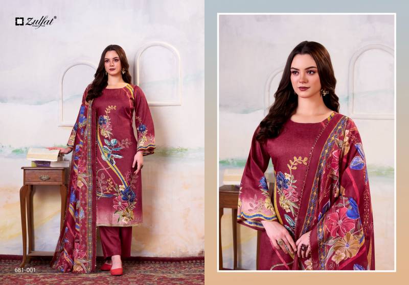 Zulfat Hayat Vol 2 Jam Cotton Designer Dress Material Collection