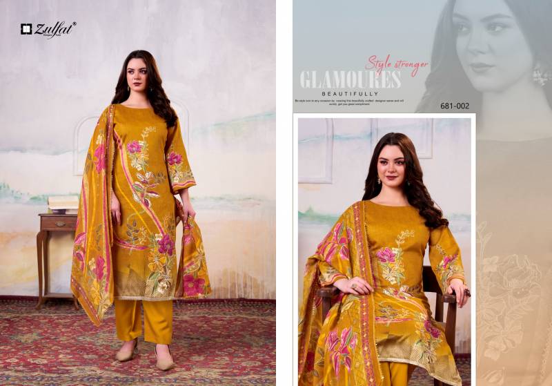 Zulfat Hayat Vol 2 Jam Cotton Designer Dress Material Collection