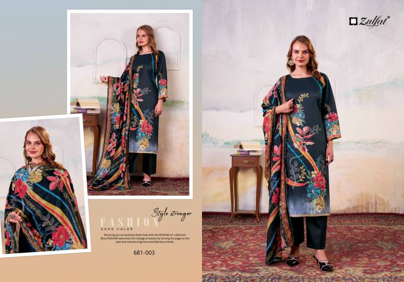 Zulfat Hayat Vol 2 Jam Cotton Designer Dress Material Collection