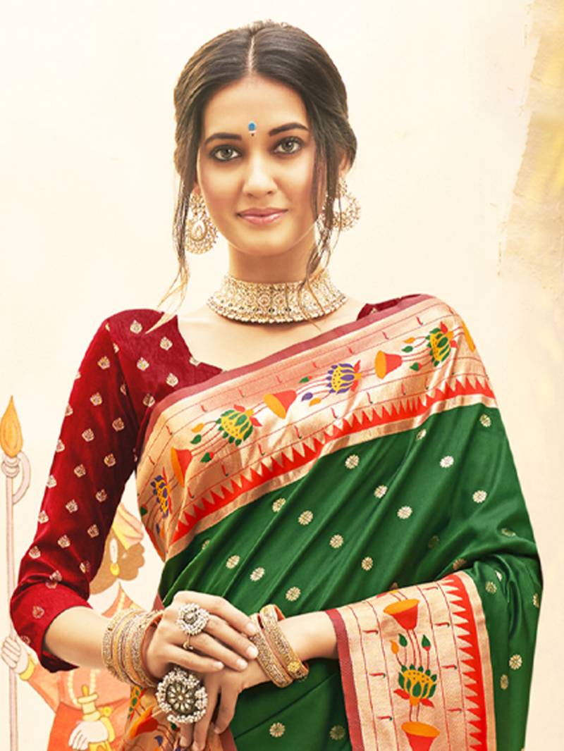 Astita Mariya Designer Paithani Silk Saree Festival Collection