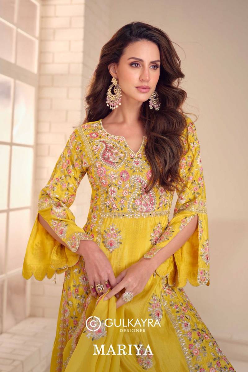 Gulkayra Mariya Simar Handwork Designer Salwar Suits Collection
