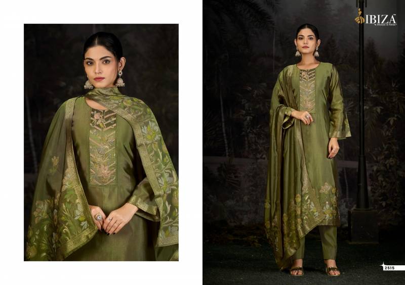 Ibiza Fandi Pure Banglory Silk Festival Wear Salwar Kameez Collection