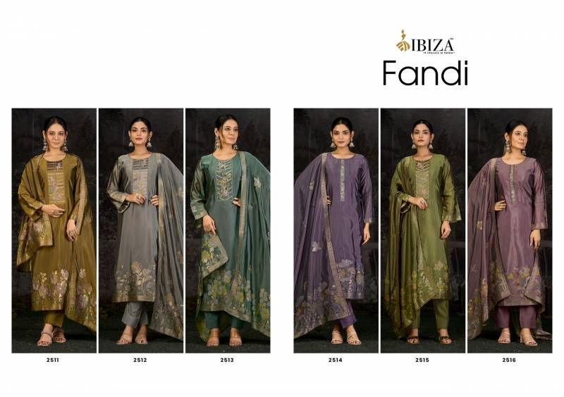 Ibiza Fandi Pure Banglory Silk Festival Wear Salwar Kameez Collection