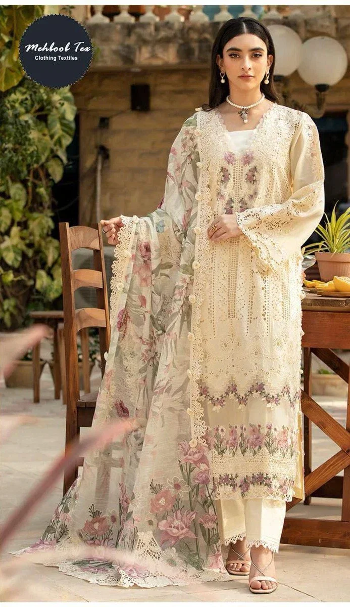Mehboob Tex Ombre Premium Vol 2 Cotton Salwar Suit Collection