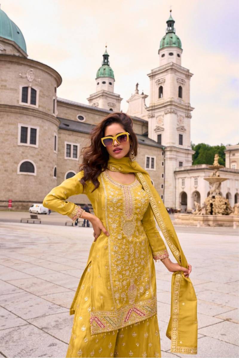 Gulkayra Veronica Real Simar Silk Salwar Kameez Collection