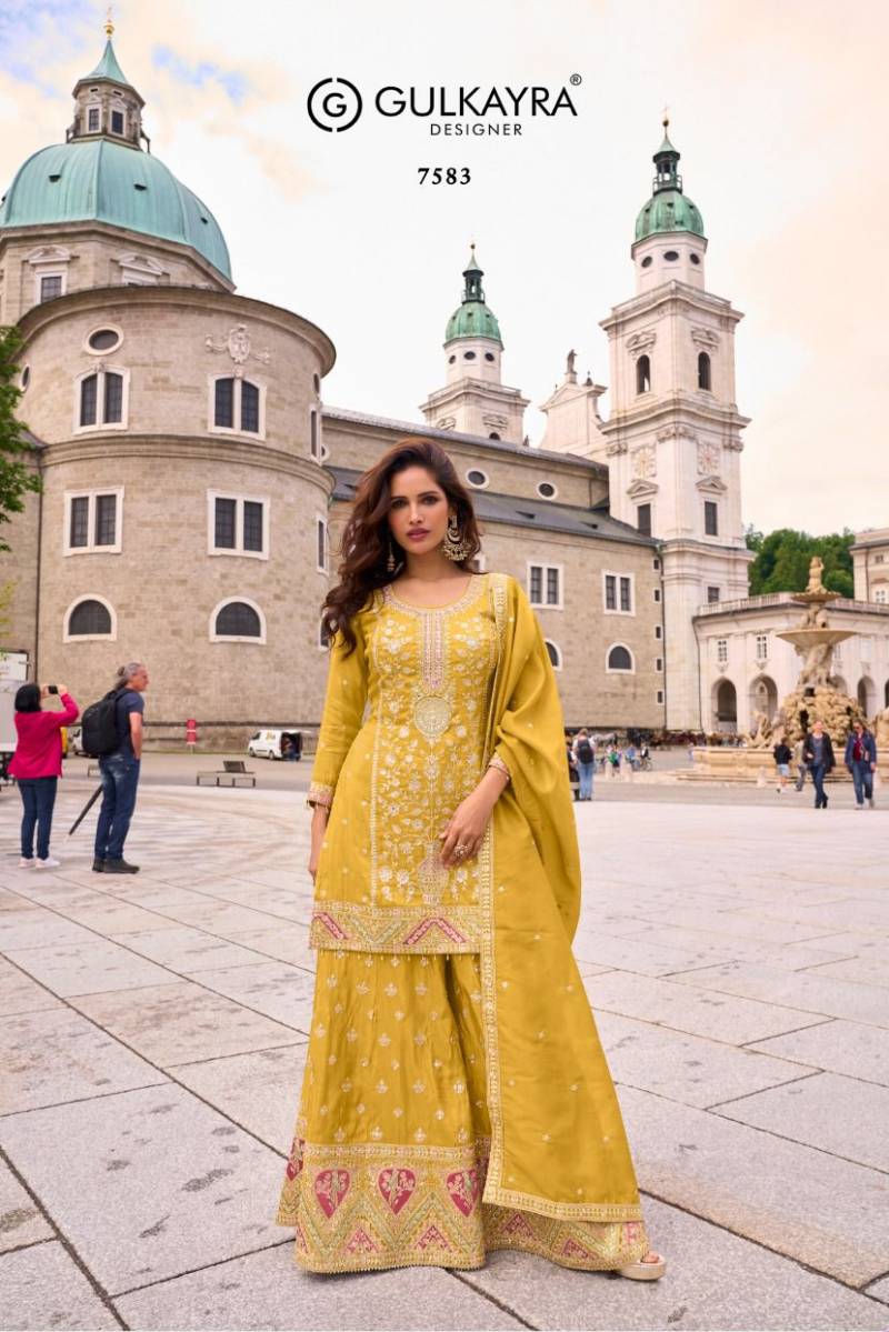 Gulkayra Veronica Real Simar Silk Salwar Kameez Collection