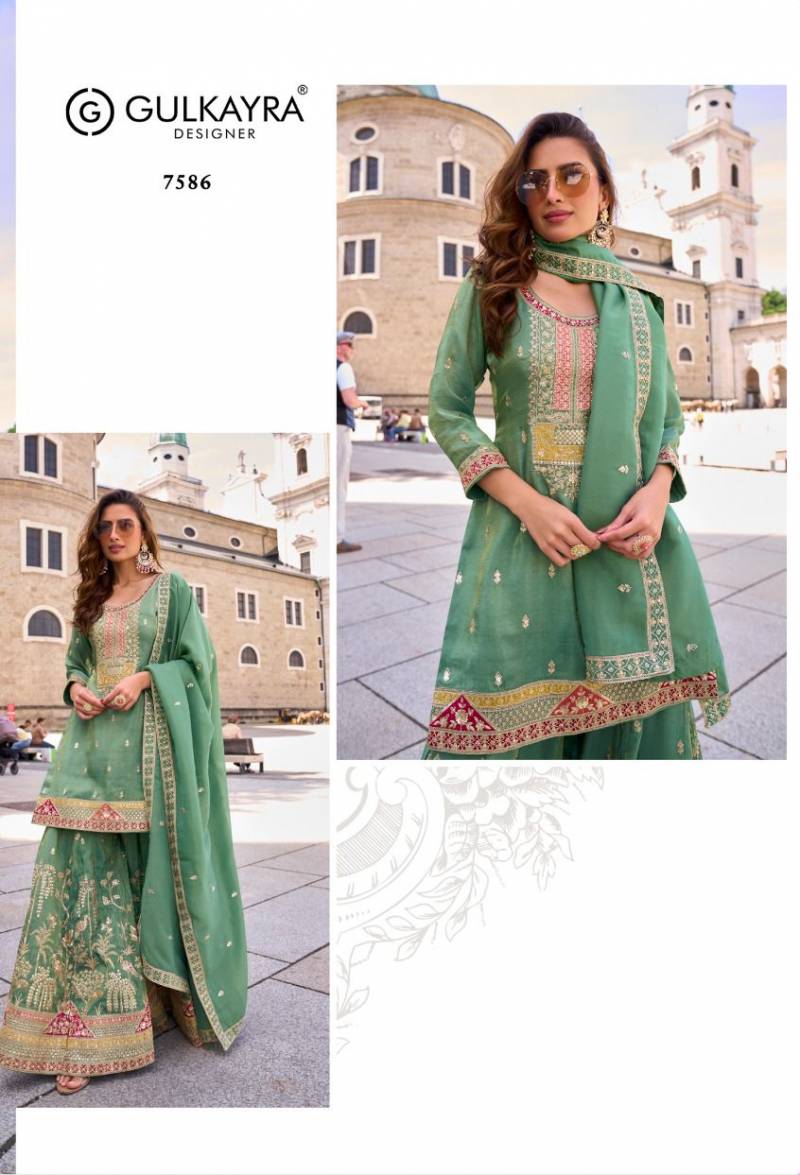 Gulkayra Veronica Real Simar Silk Salwar Kameez Collection