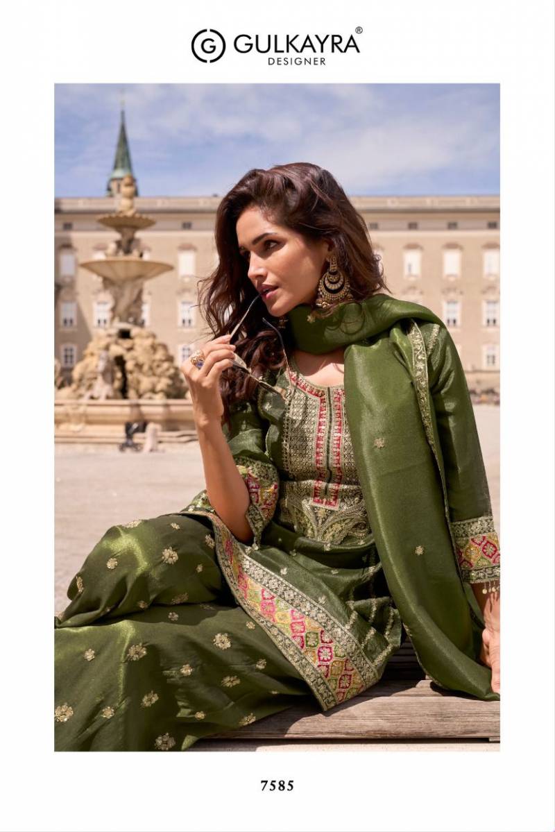 Gulkayra Veronica Real Simar Silk Salwar Kameez Collection