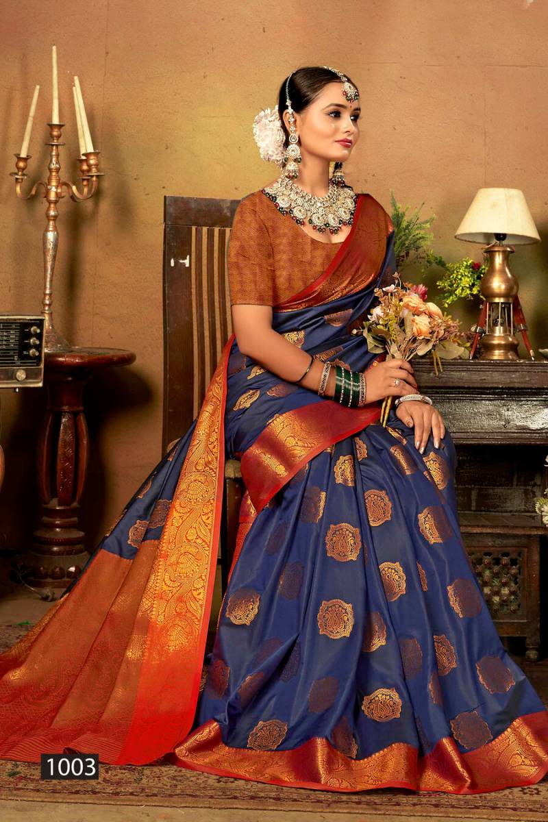Saroj Madhulekha Silk Vol 4 Traditional Soft Silk Saree