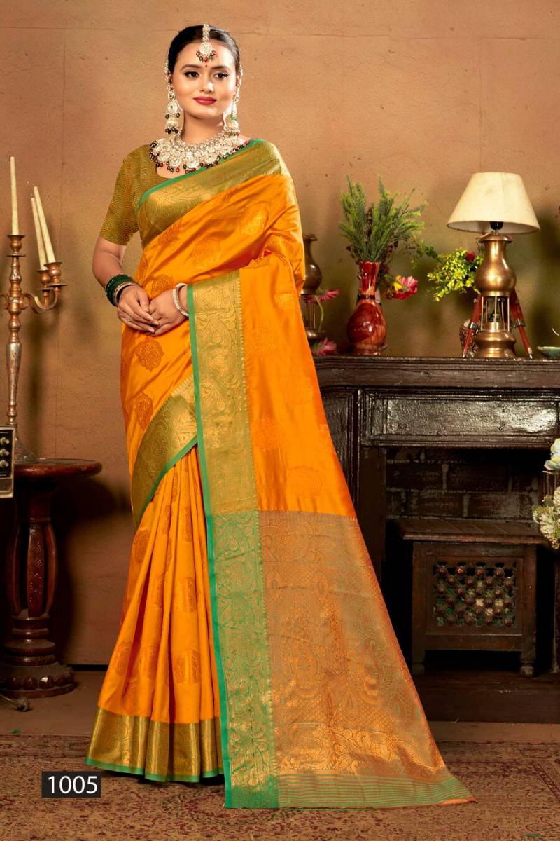 Saroj Madhulekha Silk Vol 4 Traditional Soft Silk Saree