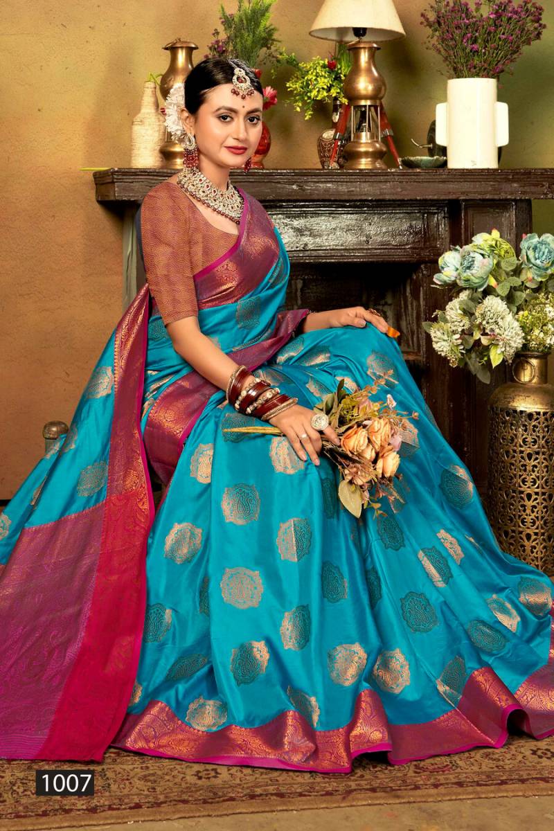 Saroj Madhulekha Silk Vol 4 Traditional Soft Silk Saree