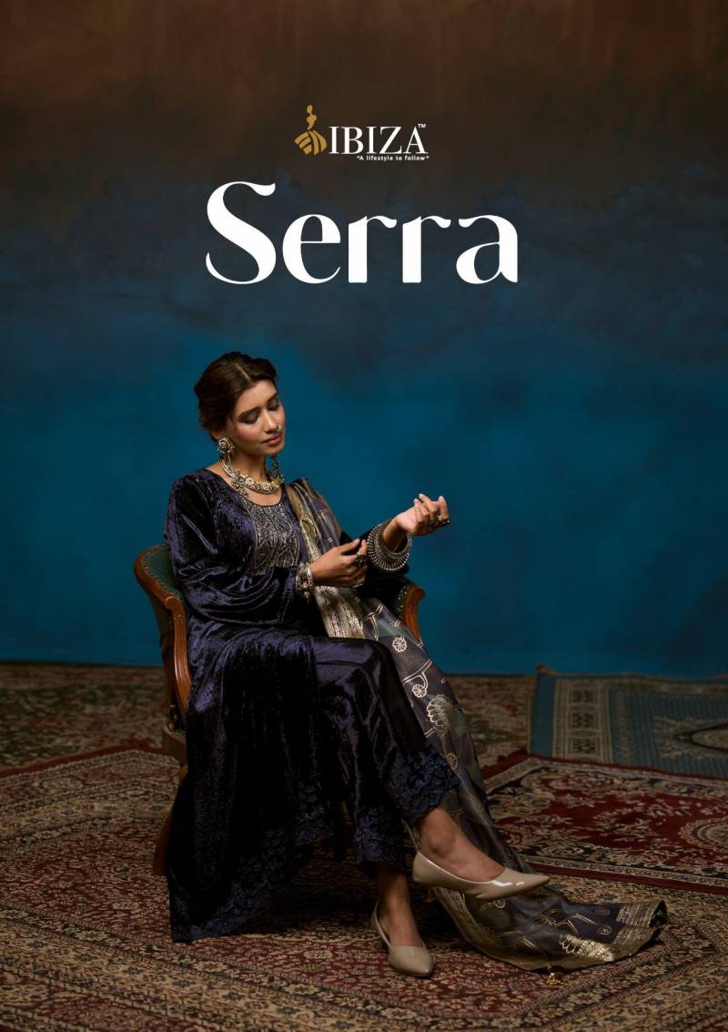 Ibiza Serra Pure Viscose Velvet Salwar Kameez Collection