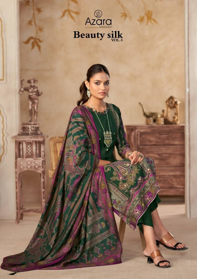 Radhika Azara Beauty Silk 5 Modal Masleen Printed Salwar Kameez Collection